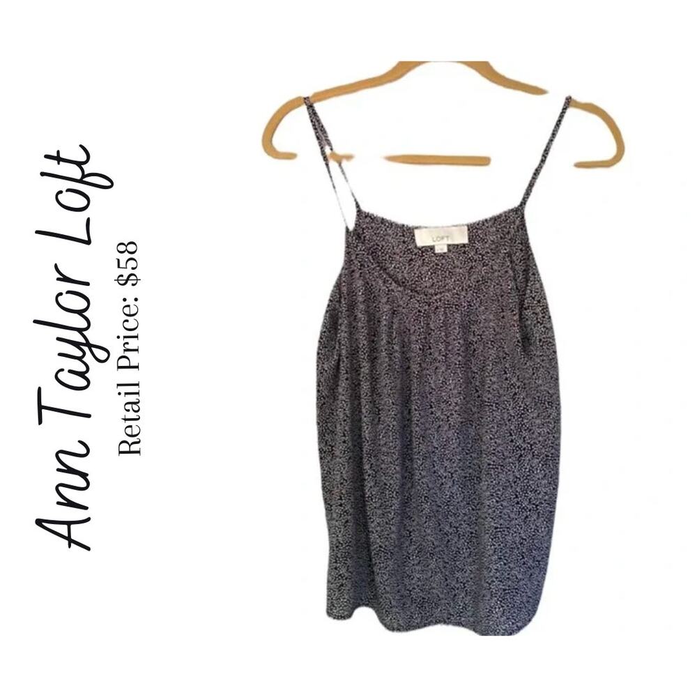 Ann Taylor Loft Summer In Dot's Tank Top